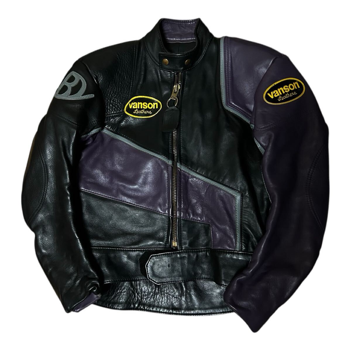 レア USA製 VANSON シングル ライダース ジャケット 38 TALON拍卖