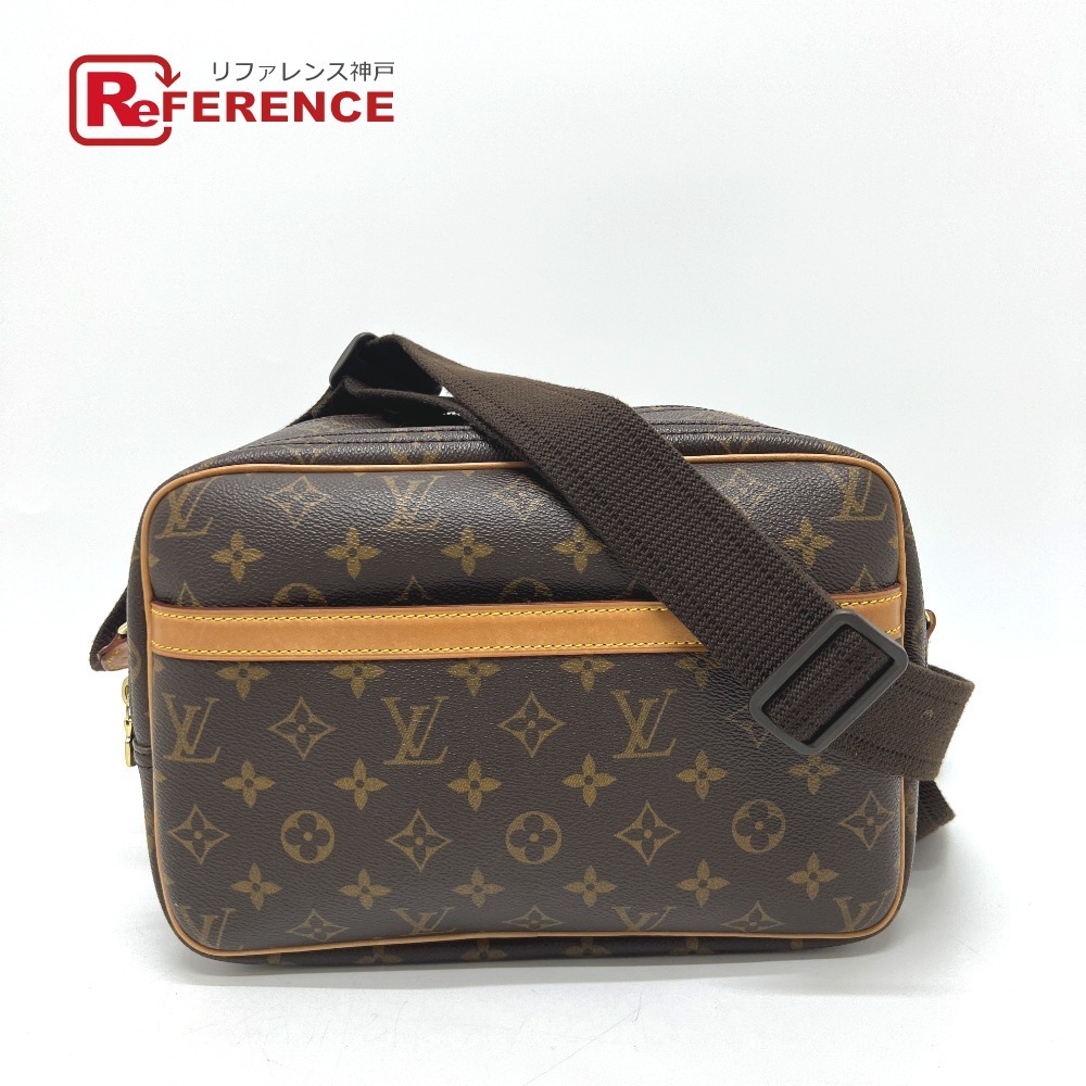 LOUIS VUITTON ルイヴィトン M45254 リポーターPM カバン バッグ 斜め掛け ショルダーバッグ ブラウン レディース【中古】拍卖