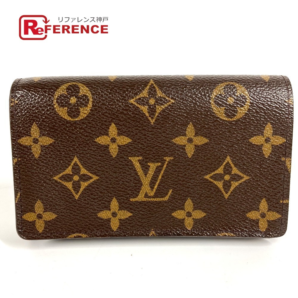 LOUIS VUITTON ルイヴィトン M61736 ポルトフォイユトレゾール コンパクトウォレット 財布 モノグラム 2つ折り財布 【中古】拍卖
