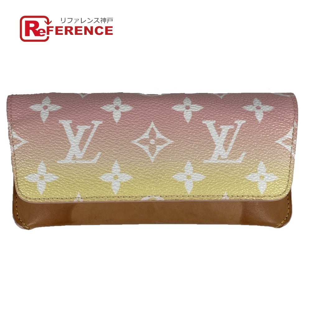 LOUIS VUITTON ルイヴィトン エテュイリュネット ウディ サングラスケース がね メガネ アイウェア 眼鏡 モノグラム バイザプール 【中古】拍卖