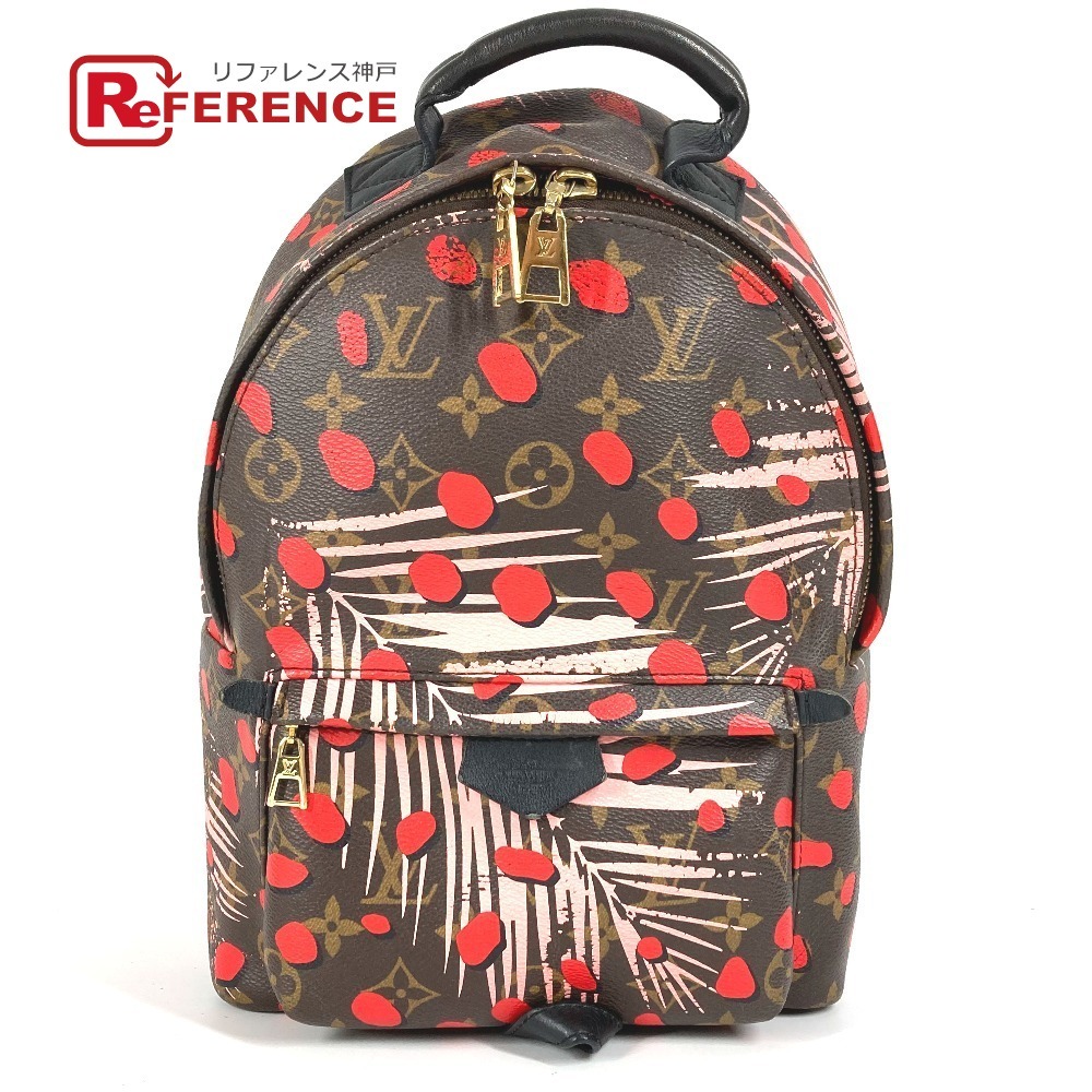 LOUIS VUITTON ルイヴィトン M41981 パームスプリングスバックパックPM バックパック モノグラム ジャングルドット リュックサック【中古】拍卖
