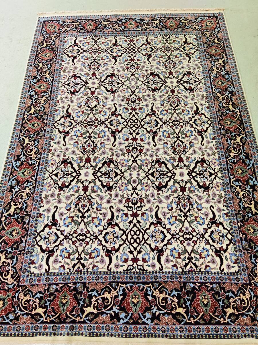 J316 トルコ絨毯 ヘレケ ウール 手織 190−292cm ペルシャ絨毯好きな方へ拍卖