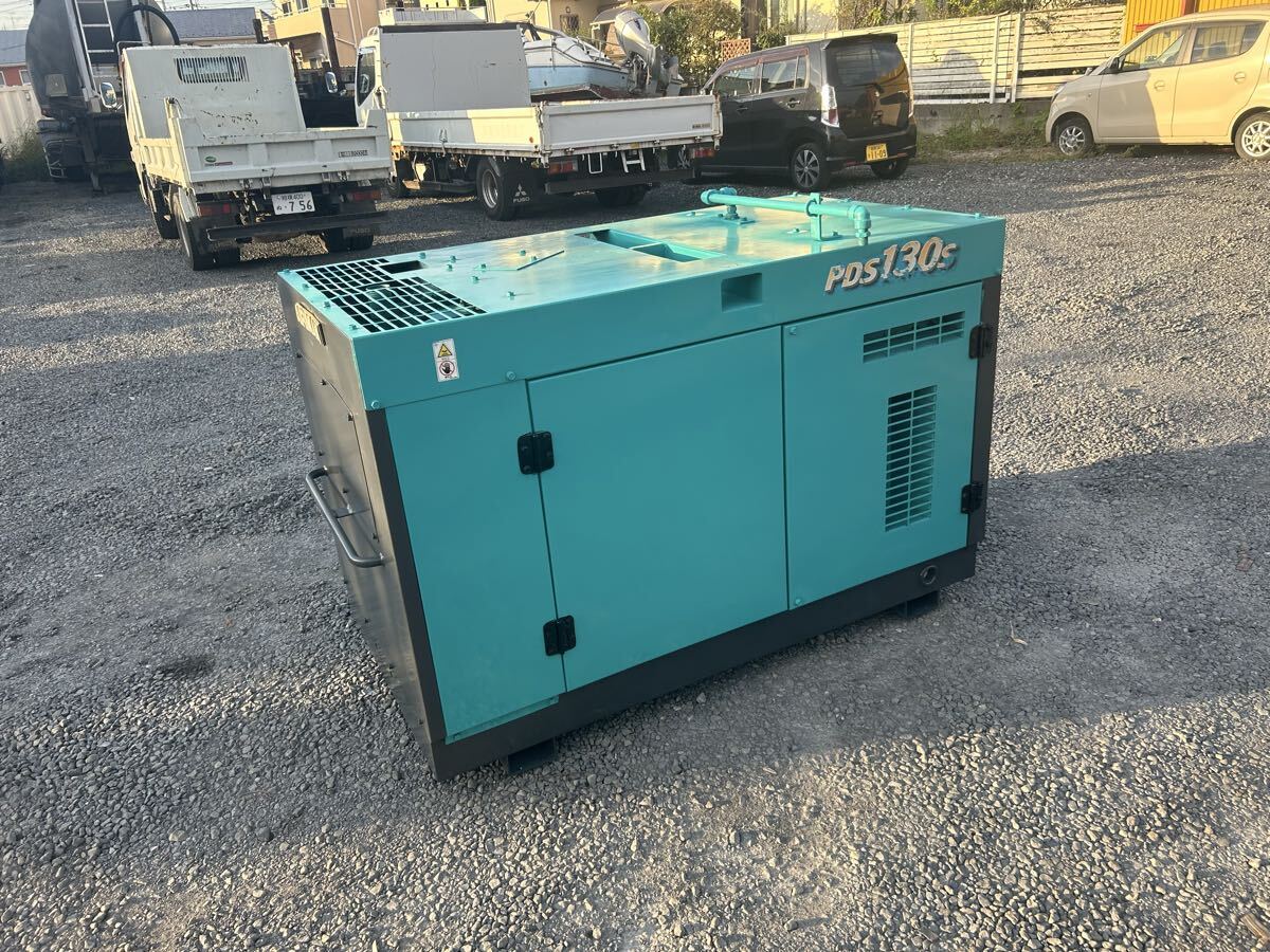 【A-757】AIRMAN ディーゼルエンジンコンプレッサー PDS130S拍卖