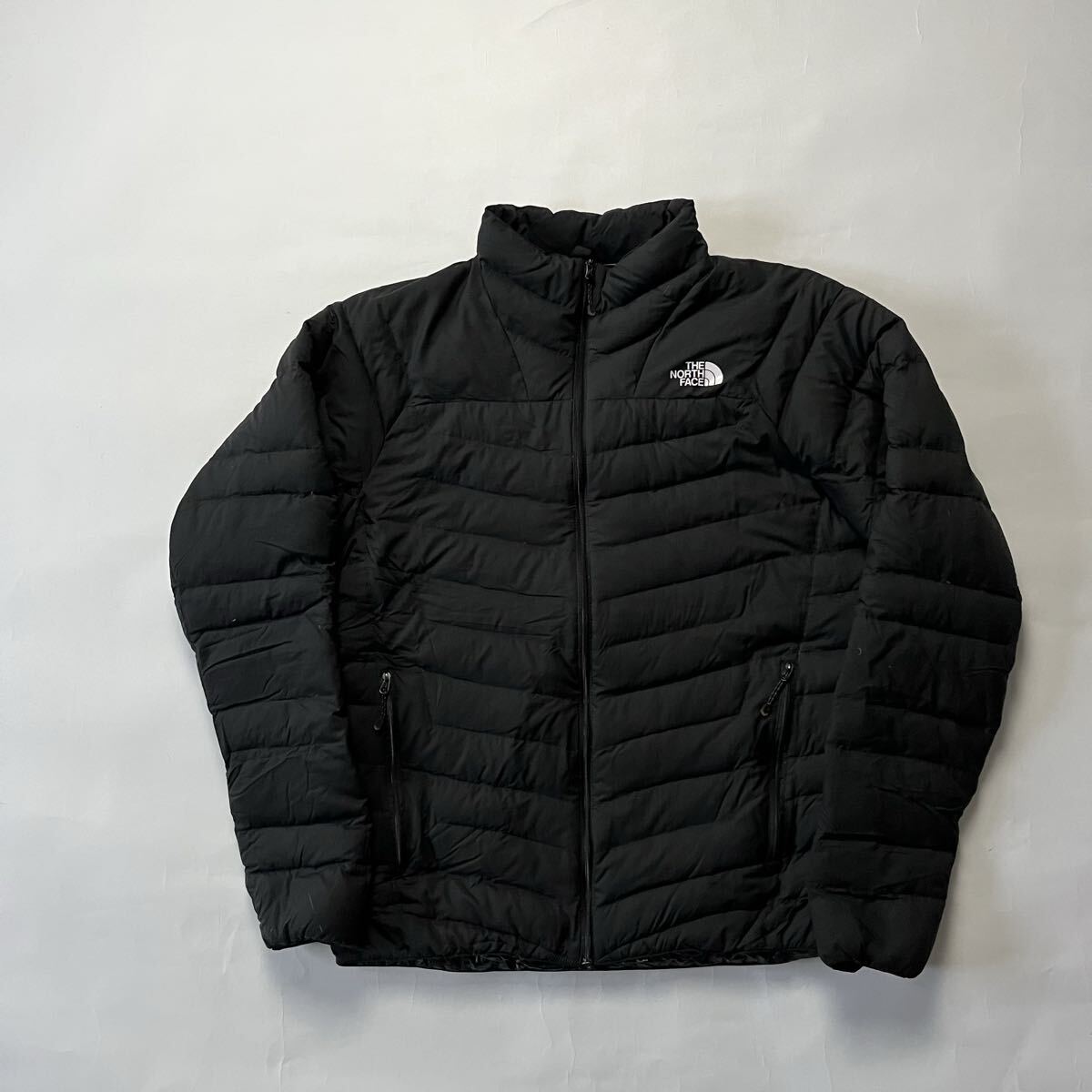 ノースフェイス ダウンジャケット インナーダウン サンダージャケット 黒 L THE NORTH FACE拍卖