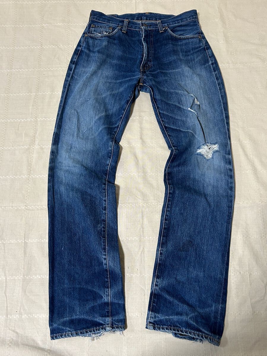 LEVI'S リーバイス 551ZXX(551 0006) デニムパンツ W34 刻印555 BIGE セルビッチ 赤耳 隠しリベット ジーンズ【送料無料】YN10011IKE拍卖
