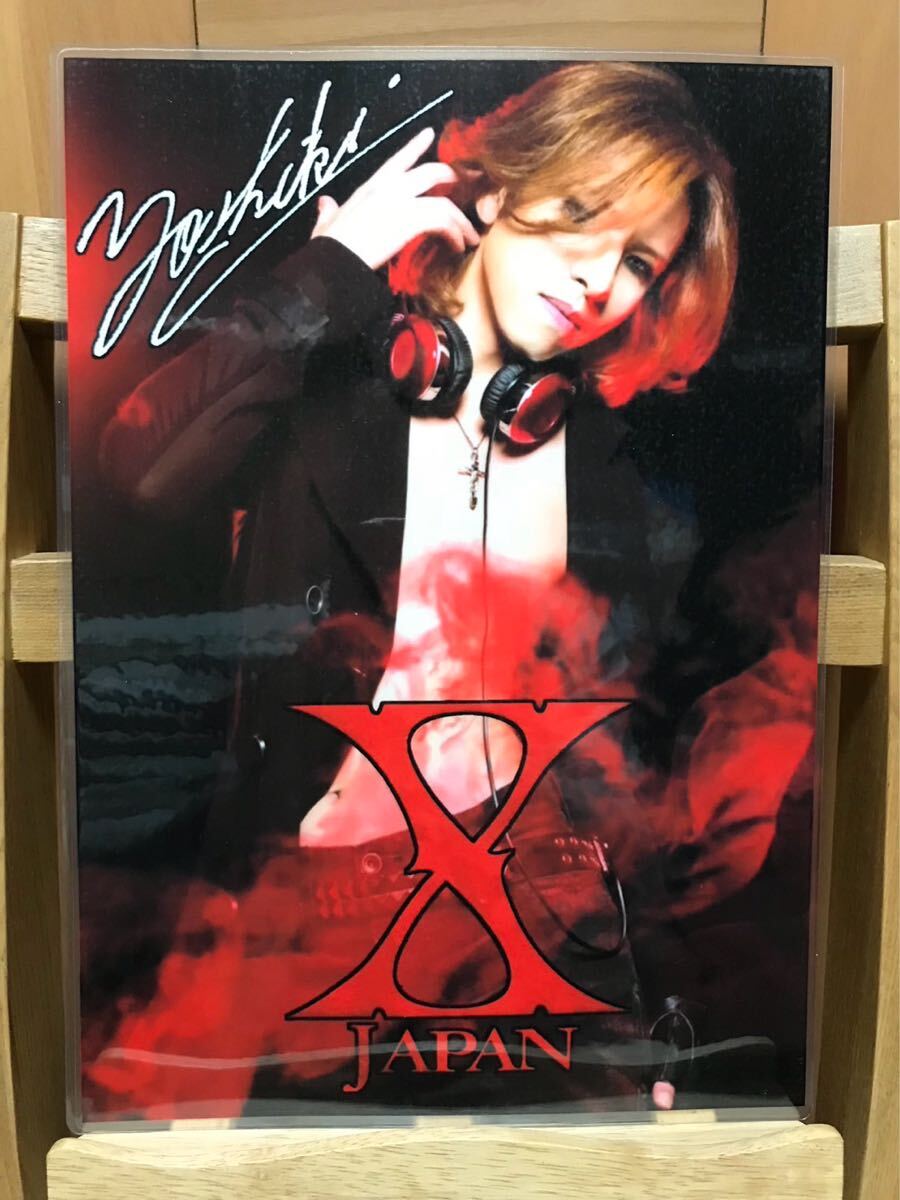 xjapan yoshiki ラミネート ハンドメイド品 A4拍卖