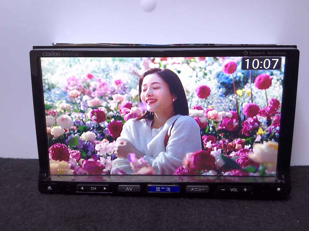 ◎日本全国送料無料 スズキ ポン付 クラリオン NX713 フルセグTV Bluetoothオーデイオ DVDビデオ再生 CD4000曲録音 保証付拍卖
