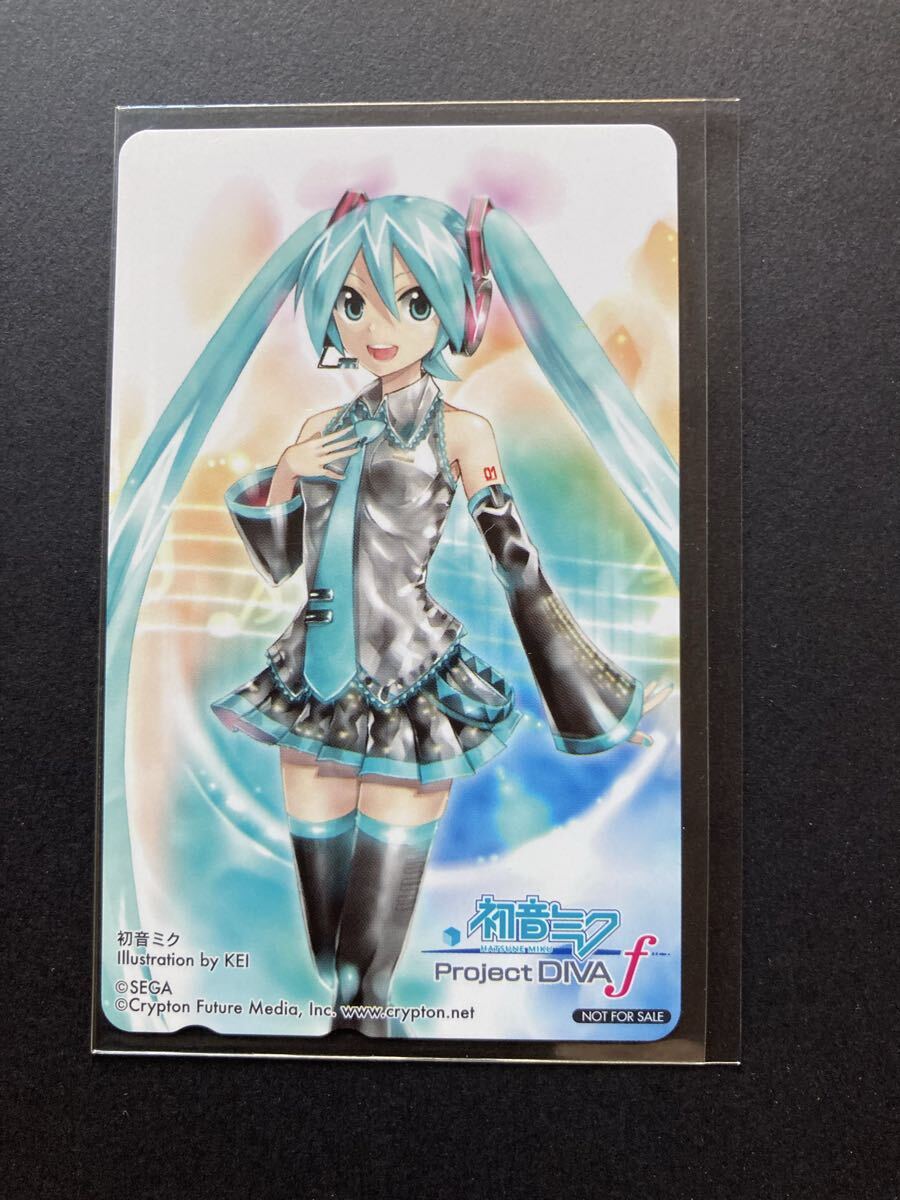 初音ミク Project DIVA−3 テレカ拍卖