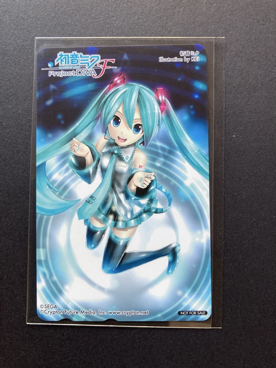 初音ミク Project DIVA−4 テレカ拍卖