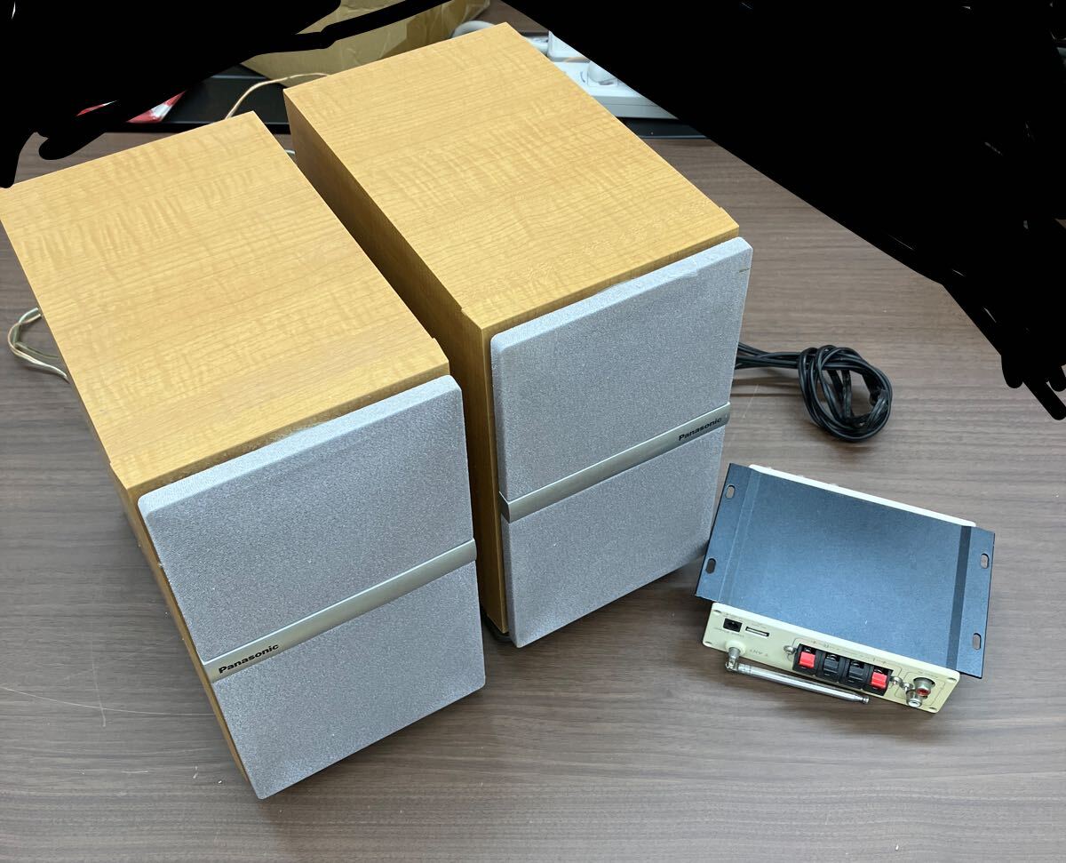 Panasonic システムコンポ オーディオ機器 スピーカー 動作未確認 105Y拍卖