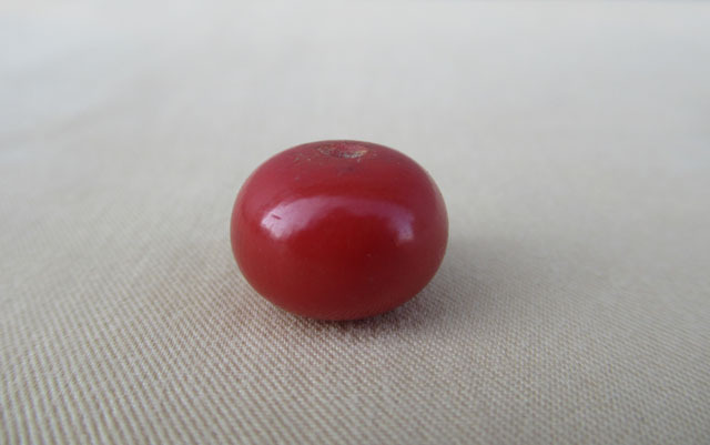 ■珊瑚 玉■サンゴ 簪 緒締 球 の-79拍卖