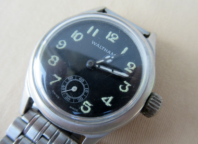 ■ウォルサム 手巻き スモセコ ミリタリー ジャンク■の-74拍卖