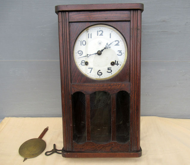 ■柱時計 トレードマークH ゼンマイ式■掛時計 の-50拍卖