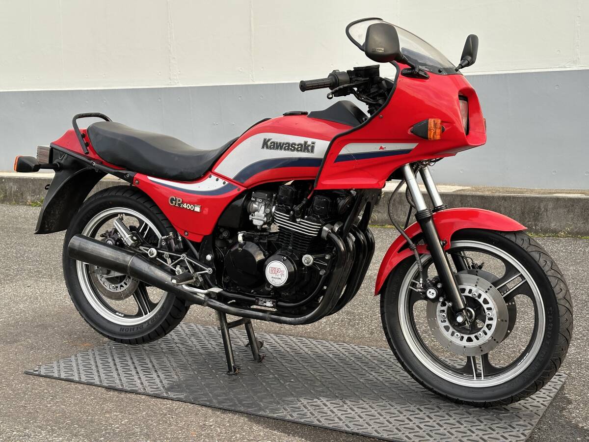 ★KAWASAKI GPZ400★ カワサキ エンジン実働 動画有 書類有 登録可 旧車 絶版車 Z400GP GPZ550 Z750GP GPZ750 Z550GP拍卖