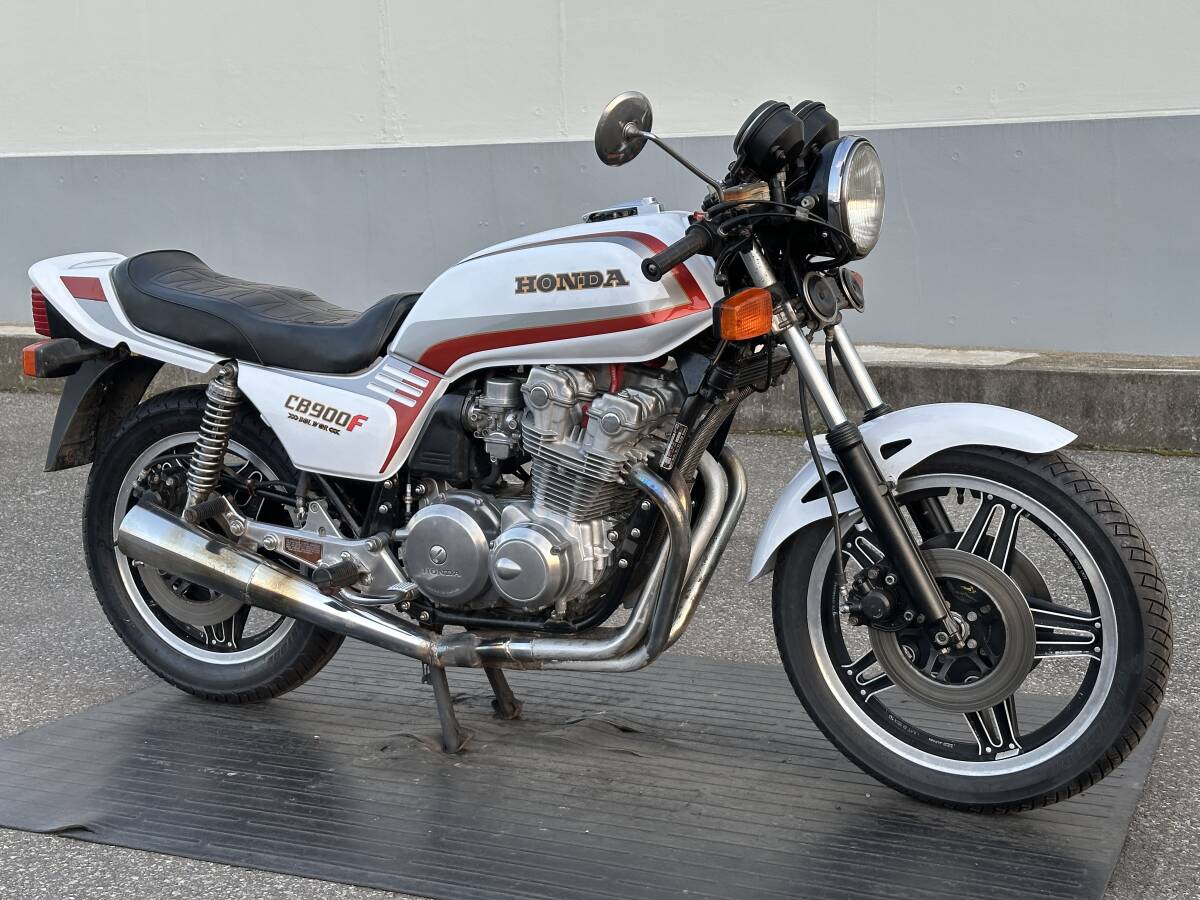 ★HONDA CB900F★ 欧州限定カラー!! ホンダ エンジン実働 動画有 書類有 登録可 旧車 CB750F CB1100F CB900F2 CB1100R拍卖