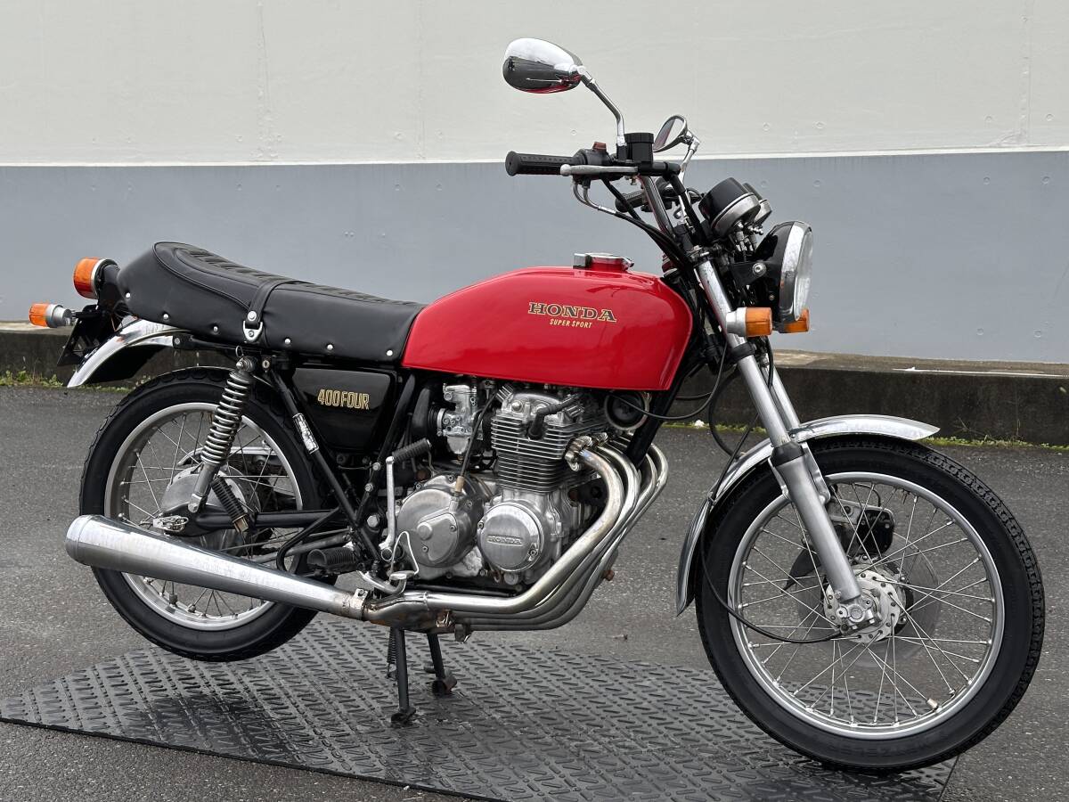 ★HONDA CB400F★ ホンダ エンジン実働 動画有 書類有 登録可 旧車 絶版車 CB750F FOUR スーパーフォア ヨンフォア拍卖