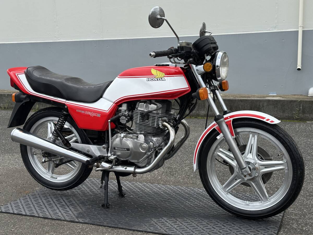 ★HONDA CB250N バブ★ 中部限定カラー!! ホンダ エンジン実働 動画有 書類有 登録可 旧車 CB400N CB250T CB400T スーパーホーク HAWK拍卖