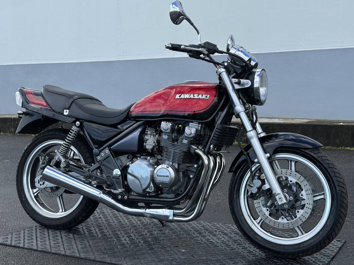 ★KAWASAKI ゼファー550★ レッドボール!! カワサキ エンジン実働 動画有 書類有 登録可 旧車 ゼファー400 ゼファー750 RS ZEPHYR拍卖