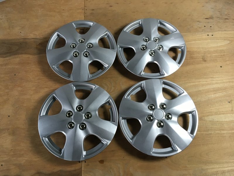 トヨタ ブレビス (シルバー) スポークタイプ 13インチ ホイールカバー 4枚セット 1ヶ月保証付き ホイールキャップ セット 即納拍卖