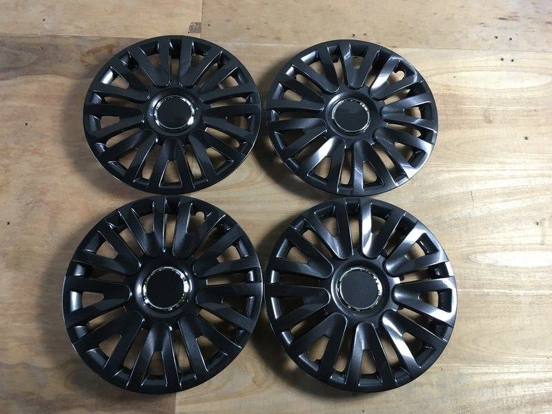 ホイールカバー 汎用品 ダークガンメタ 純正タイプ 15インチ 4枚セット 1ヶ月保証付き ホイールキャップ セット 即納拍卖