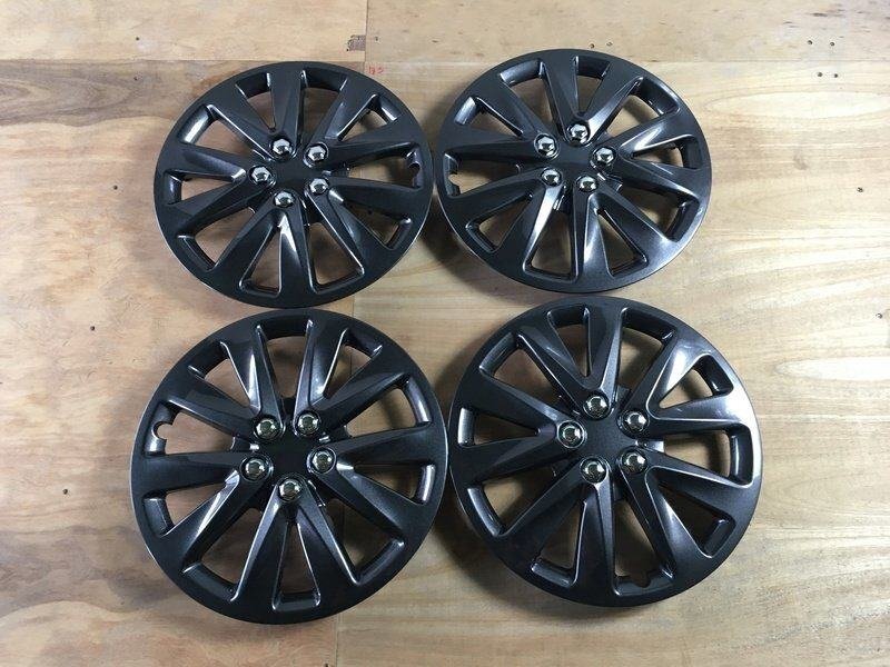 ホンダ N-WGN Custom (ダークガンメタ) 純正タイプ 15インチ ホイールカバー 4枚セット 1ヶ月保証付き ホイールキャップ セット 即納拍卖