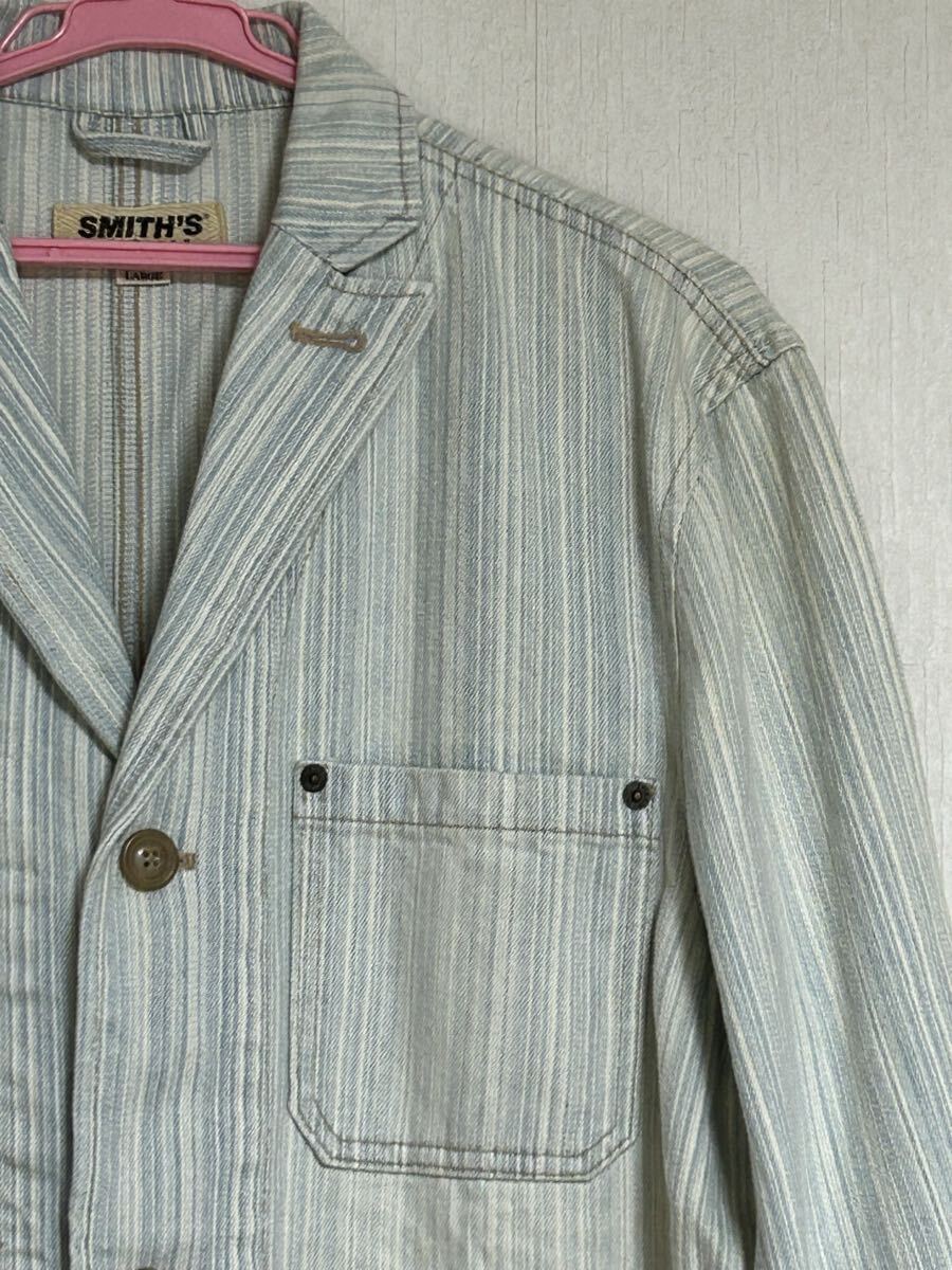 SMITH'S AMERICAN スミスアメリカン ストライプ ジャケット L拍卖