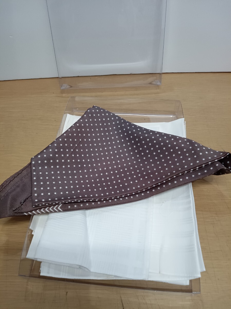スカーフ ハンカチーフ6枚 シミあり 保管品 布拍卖