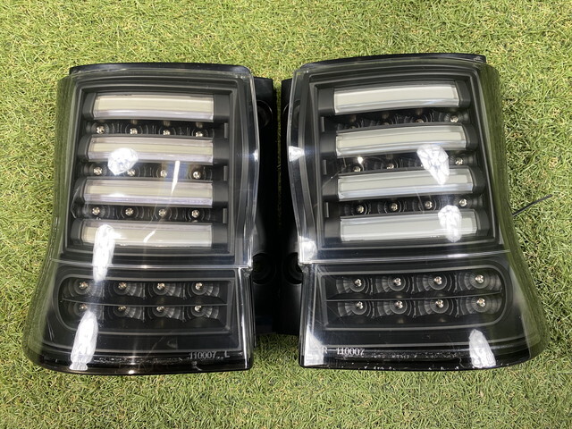 ★L375S L385S タント カスタム LED ファイバー テールランプ テールレンズ テールライト 左右 社外拍卖