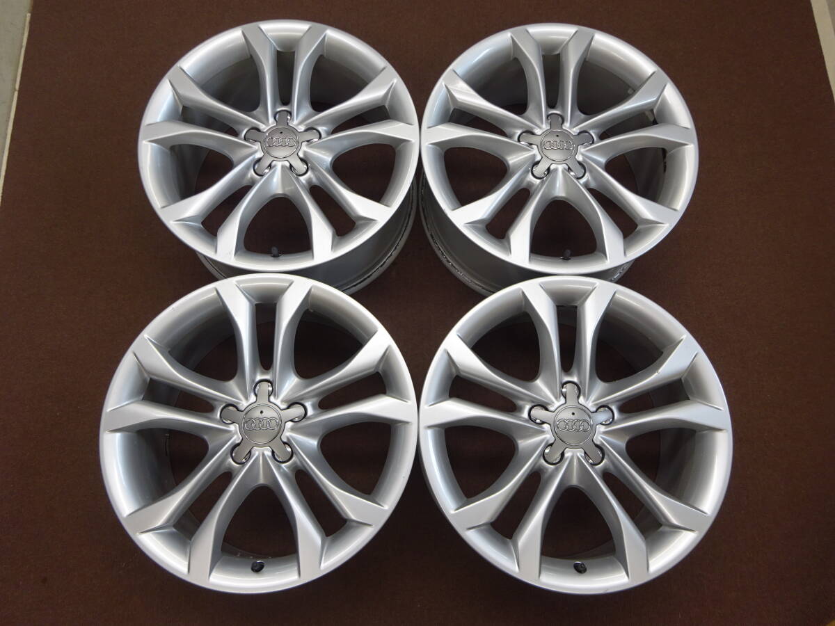 A-1 アウディ 8K型 S4 純正 18×8J ET47 PCD112 5H 4本 比較的 程度良好 人気商品 Audi 等に是非 !拍卖