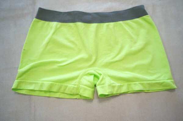 ★ローライズ ストレッチ ホットパンツ/ピチピチショートパンツ/2wayユニセックス/スポーツショーツ/ルームパンツ/黄緑/NOS品拍卖