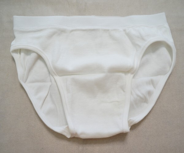 ★ストレッチ綿系 ホワイト ローライズスポーツビキニパンツ/スポーツショーツ/ホワイト/スイミングショーツ/水着インナー/日本製拍卖