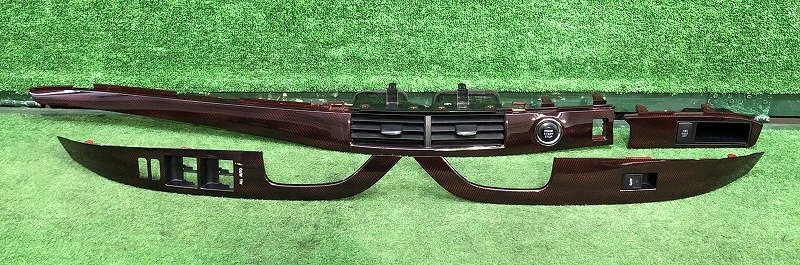 ☆エスティマ 50系 ACR50 レッドカーボン調 内装パネルセット インパネ 4点セット スイッチ類はおまけ 純正品 送料サイズ【L】拍卖