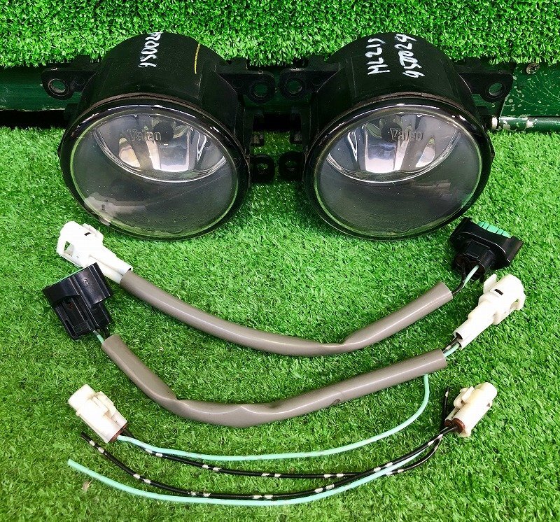 ☆ルークス ML21S フォグランプセット 取付部OK 配線カプラーツメ折れ有り 送料サイズ【SS】拍卖