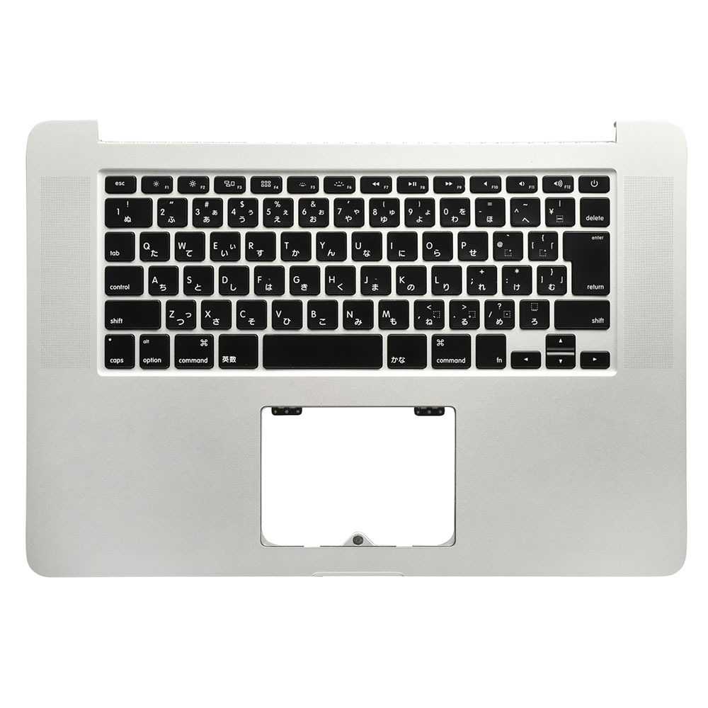 MacBook Pro Retina 15 2012 Early 2013 A1398 日本語 キーボード パームレスト トップケース 中古品 3-0427-3拍卖