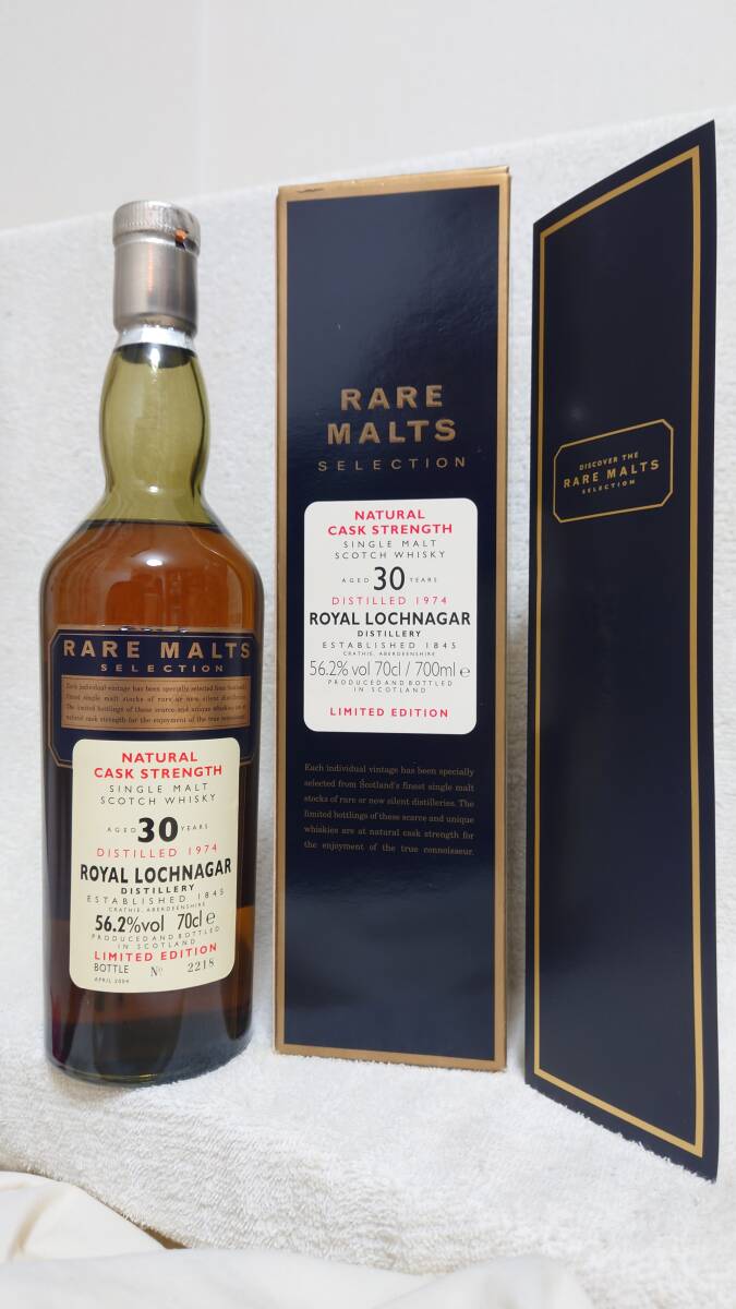 RARE MALTS SELECTION ロイヤルロッホナガー 30年 1974-2004 ROYAL LOCHNAGAR レアモルト セレクション 700ml / 56.2%拍卖