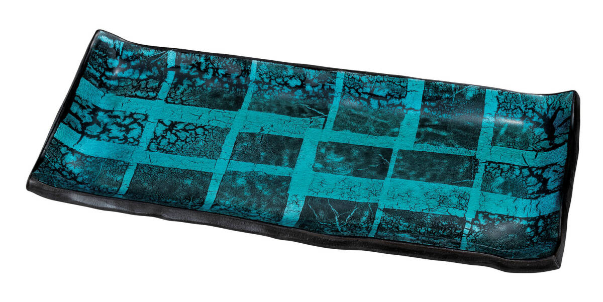 九谷焼! 博峰窯 ☆銀彩・11号長皿☆ K9-378 飯碗 飯茶碗 丼 どんぶり 鉢 多用丼 碗 プレート ギフト拍卖