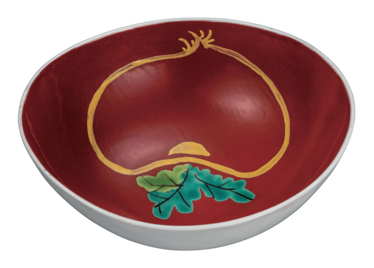 九谷焼! ☆かぶら・6.5号鉢☆ K9-286 新品 飯碗 飯茶碗 丼 どんぶり 鉢 多用丼 碗 プレート ギフト拍卖