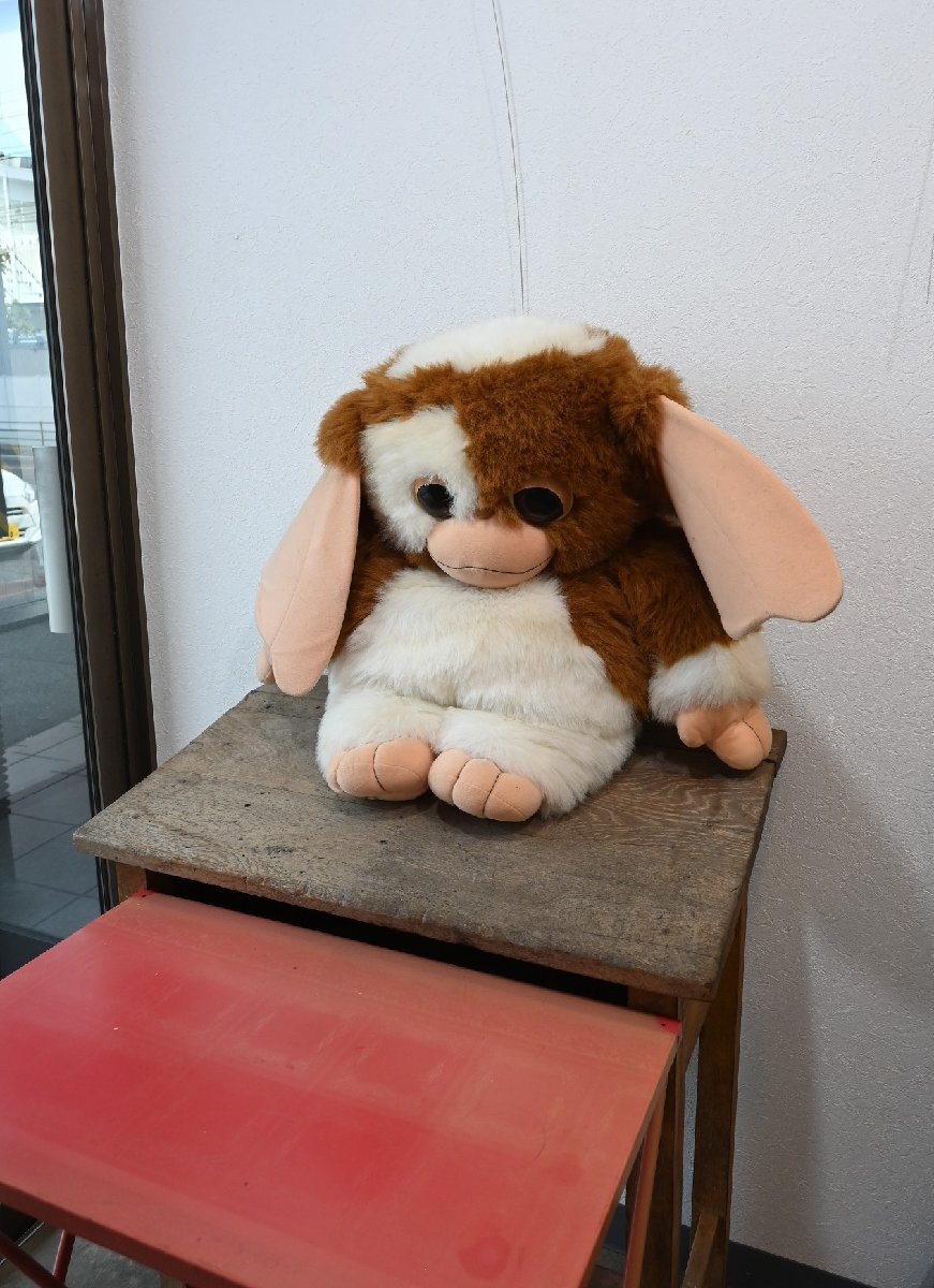 ○グレムリン 可愛い特大ぬいぐるみ ① フワフワ 横90縦60cm 80'sポップカルチャー レトロ ヴィンテージ 古道具のgplus広島 2510i拍卖