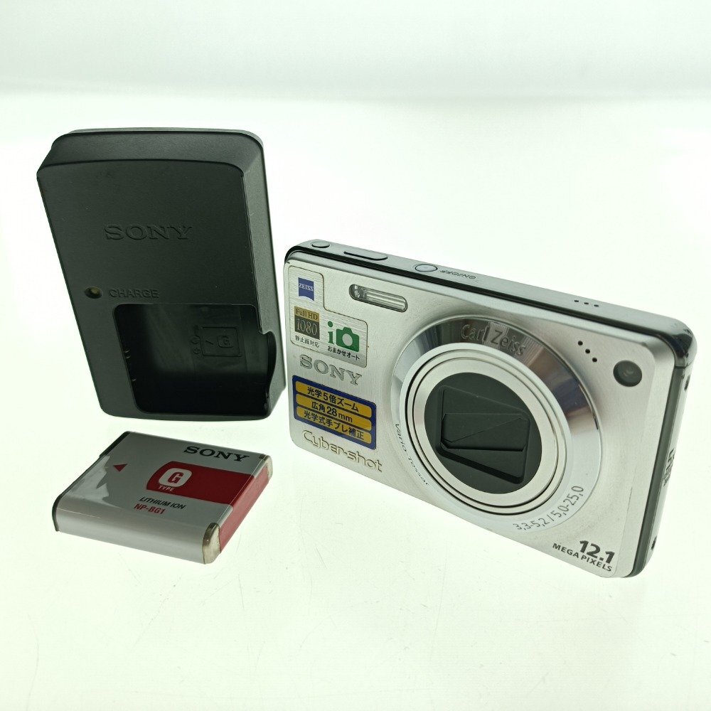 SONY ソニー コンパクトデジタルカメラ Cyber-shot サイバーショット DSC-W270 ゴールド 平成 レトロ コンデジ 家電 ジャンク 中古拍卖