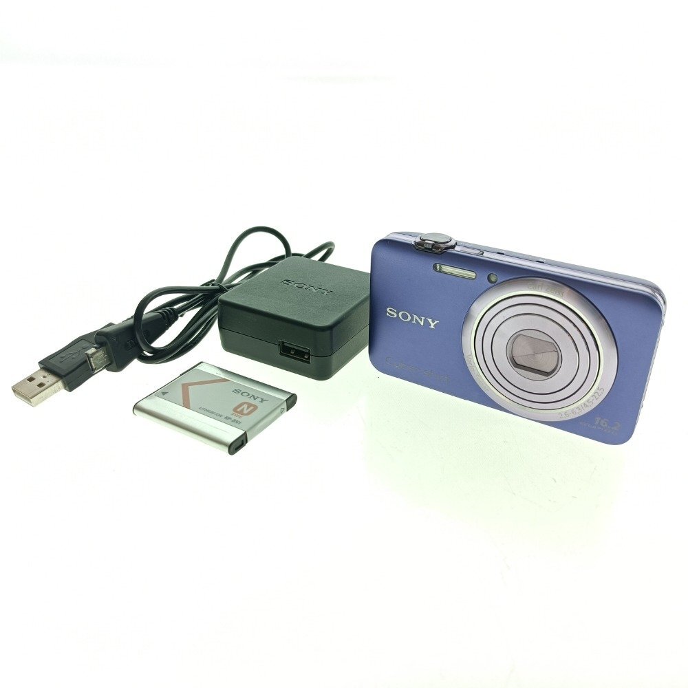 SONY ソニー コンパクトデジタルカメラ Cyber-shot サイバーショット DSC-WX7 ブルー 平成レトロ コンデジ 光学機器 ジャンク 中古拍卖