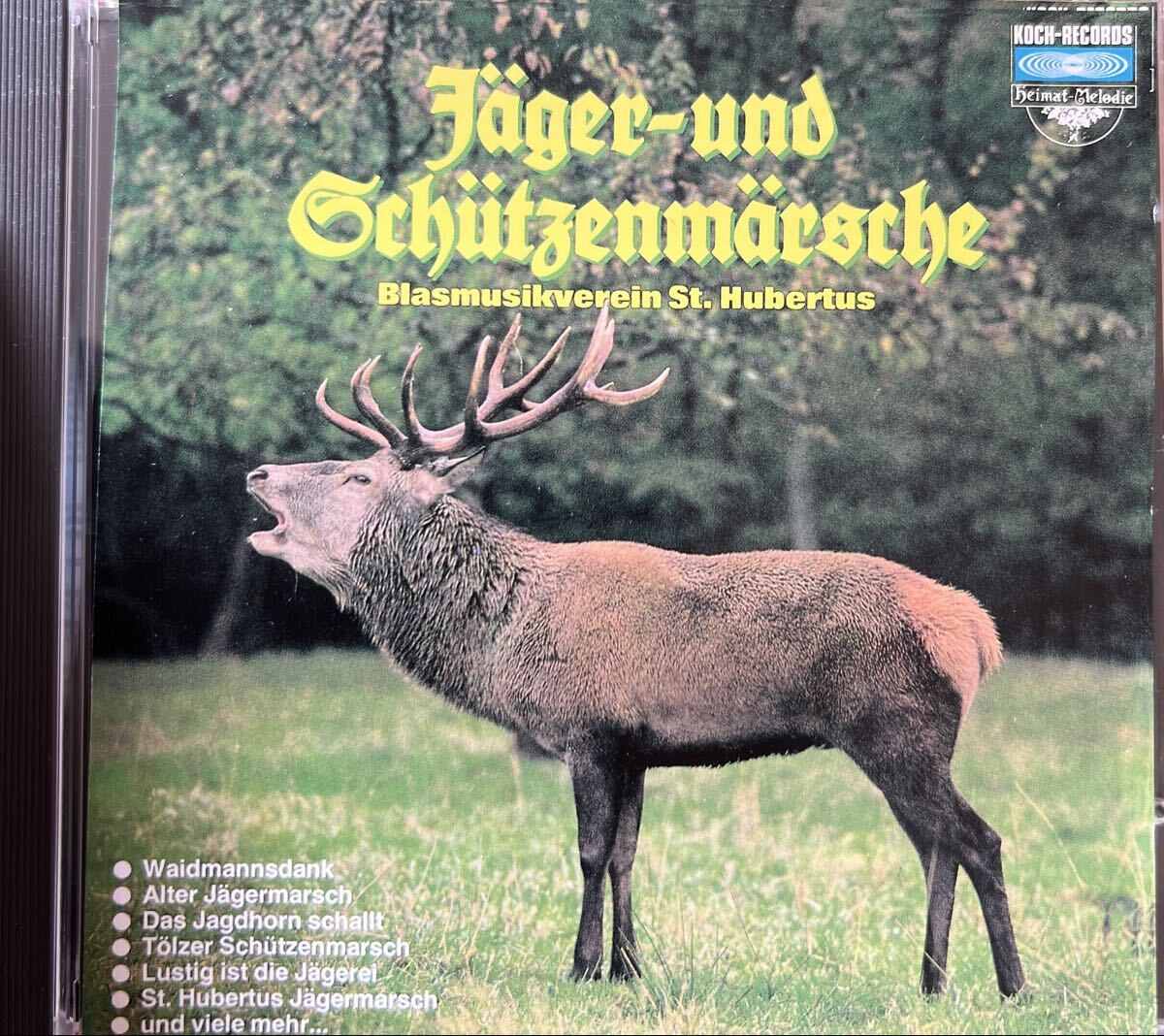 聖フーベルトゥス吹奏楽団 猟師と射撃手の行進曲拍卖