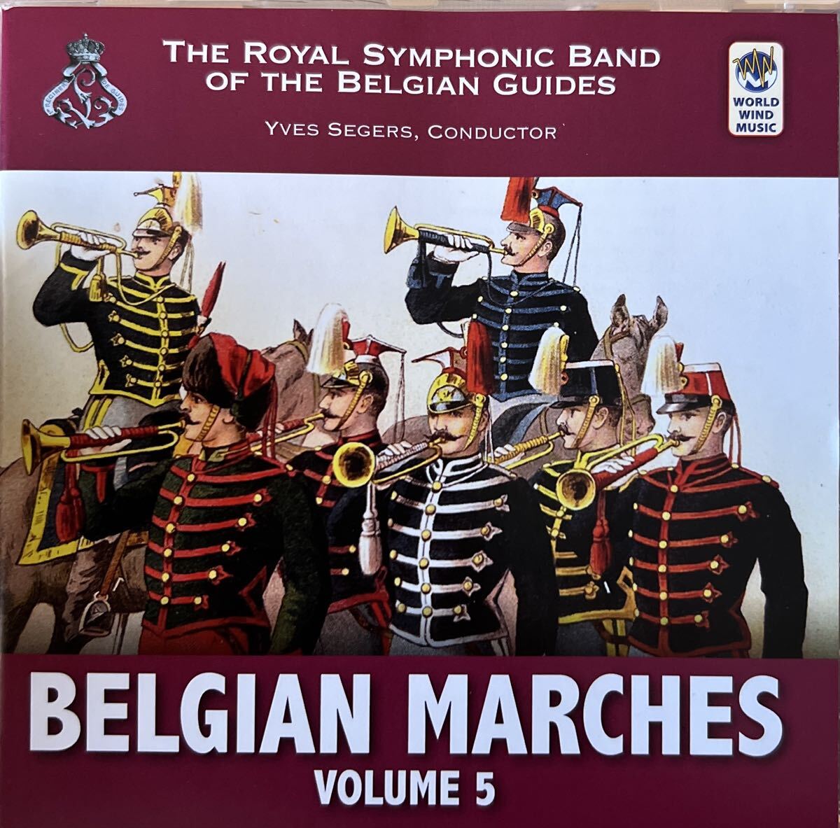 ベルギーギィデ交響吹奏楽団 ベルギー行進曲集Vol.5拍卖