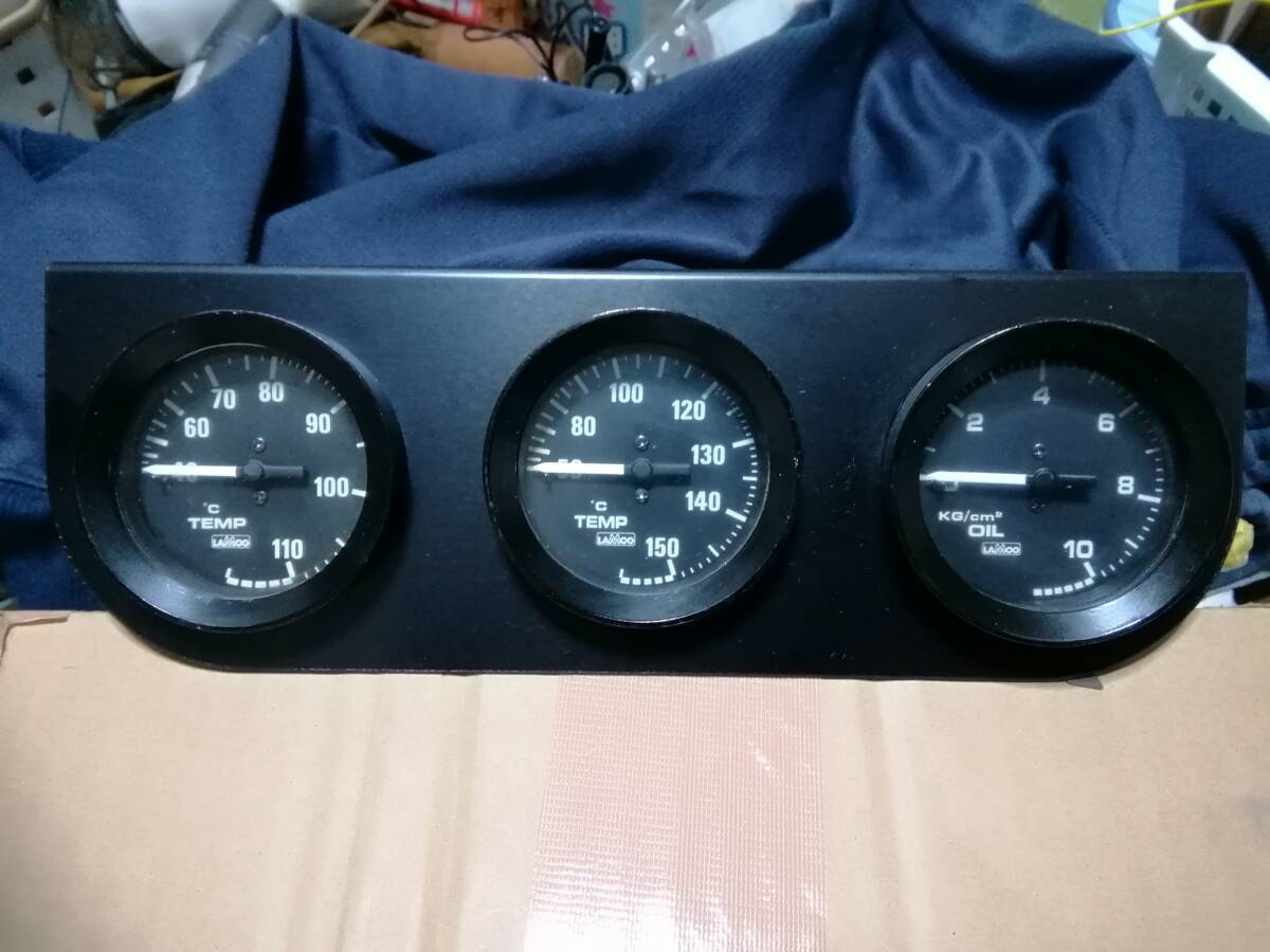 ラムコ 52パイ 3連メーター ハコスカ ケンメリ ブタケツ S30Z S130Z 510ブル 110 210 310 サニー TE27 TA22 TA27 旧車 KP61AE86 ハチマル拍卖