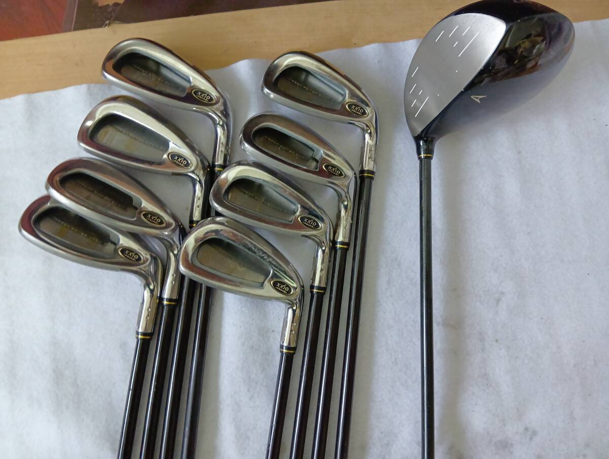 ダンロップ XXIO PRIME SP300 ゼクシオ アイアン 8本セット&ドライバー XXIO IMPACT POWER BODY 11°セット拍卖