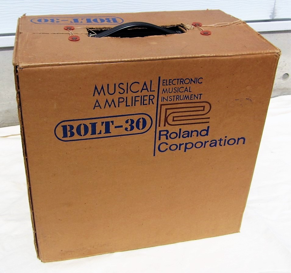 ローランド 真空管アンプ☆Roland BOLT-30 30W☆ワンオーナー品☆ジャパンビンテージ☆MADE IN JAPAN 1979拍卖