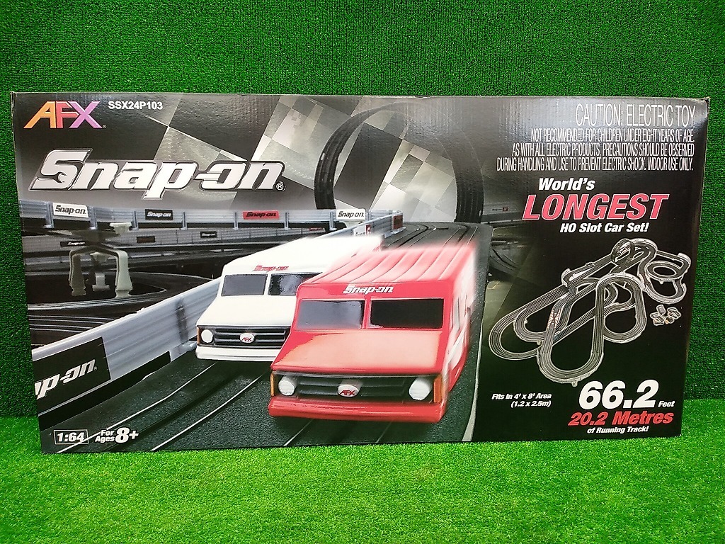 未開封 未使用品 Snap-on スナップオン Slot Car Set 2024 スロットカーセット SSX24P103 World’s Longest HO Set 66.2 非売品拍卖