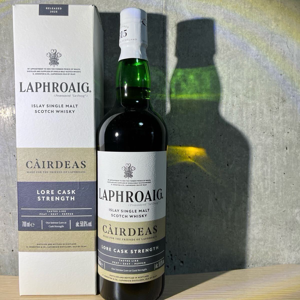 サントリー ラフロイグ カーディス 2025 ロア カスクストレングス 59.6% 新品 未開封 ウイスキー拍卖