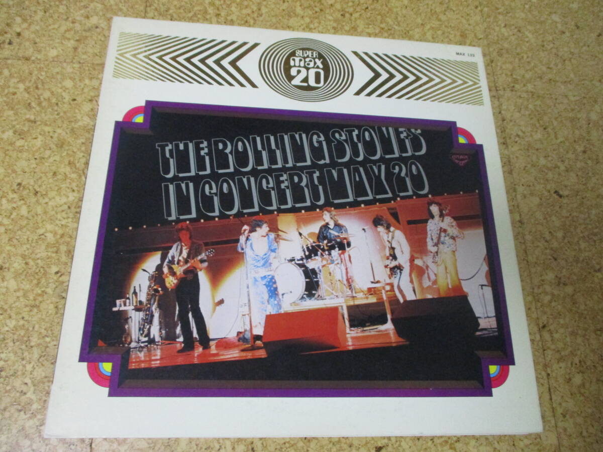 ◎The Rolling Stones ザ・ローリング・ストーンズ★In Concert Max 20/日本LP盤☆シート Gatefold Hard Cover拍卖