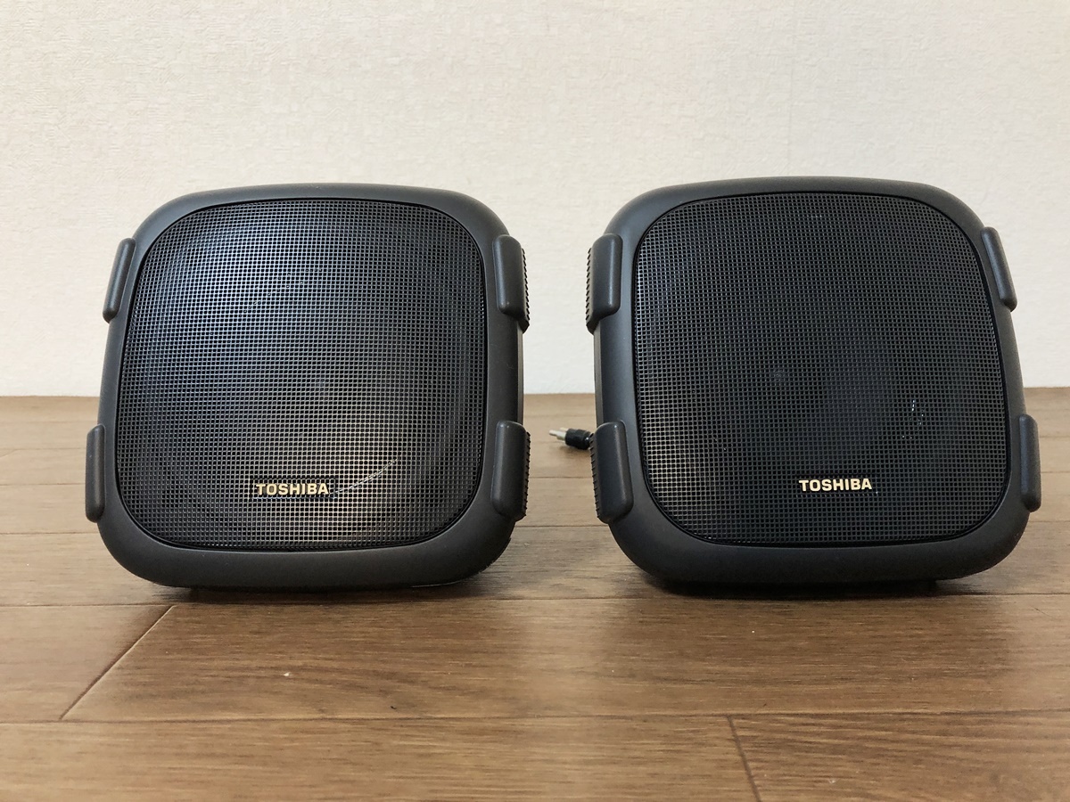 東芝AVスピーカーシステムSX-10 LRセット ボックス型スピーカー TOSHIBA 拍卖