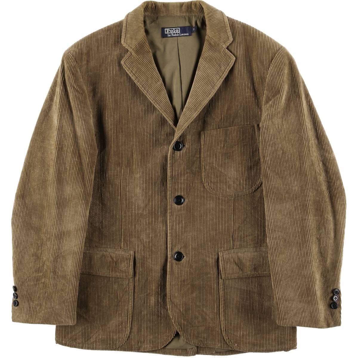 古着 ラルフローレン Ralph Lauren POLO by Ralph Lauren コーデュロイテーラードジャケット メンズS相当 /eaa588058拍卖